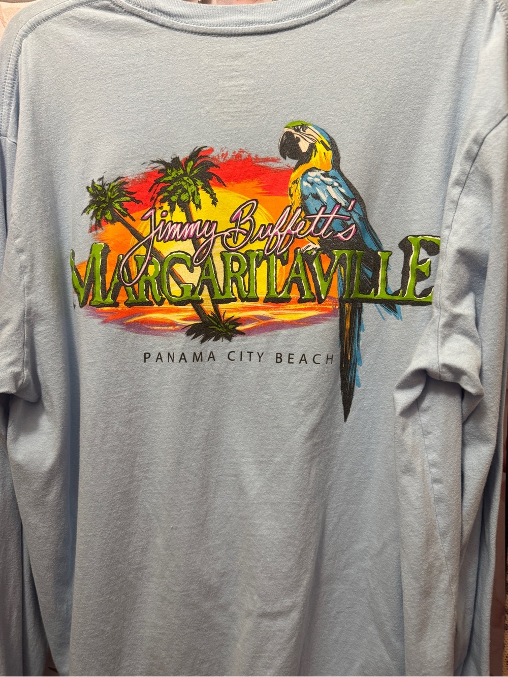 Margaritaville blue Graphic Tee Label Print - Picture 2 of 12